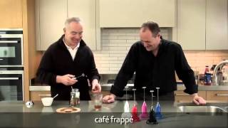 How to make a frappé coffee using an aerolatte milk frother [upl. by Feigin]