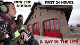 First 24 Hours in a New Fire Station  A Day in the Life [upl. by Geaghan342]