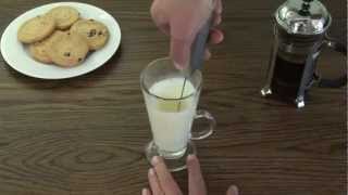 Aerolatte  The Original Steam Free Milk Frother [upl. by Mehs]