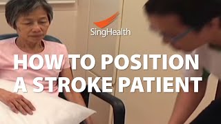 How To Position A Stroke Patient [upl. by Fara]