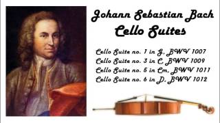 Johann Sebastian Bach  Cello suites in 432 Hz great for reading or studying [upl. by Wetzell]