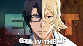 Aizen x Urahara  GTA IV Theme Edit [upl. by Cranston]